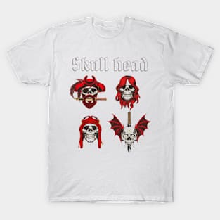 red skull head T-Shirt